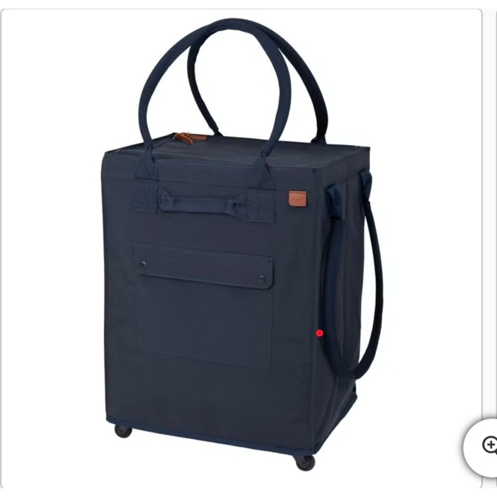 Cleavermade Wheeled Tote 90L Navy Leeward Rolling Folding Tote